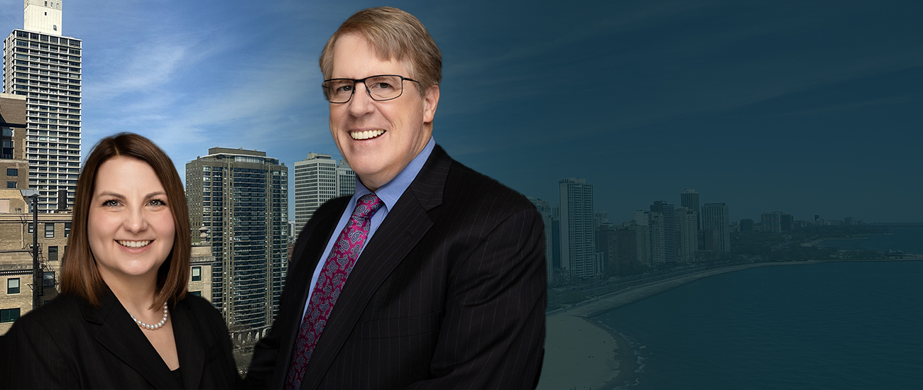 Photo of Edward X. Clinton, Jr. with Chicago Skyline background